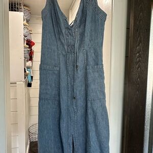 Denim Sleeveless Dress